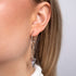 Haifischzahn-Creolen von Lauren Howe | 925er Sterlingsilber | Kristall